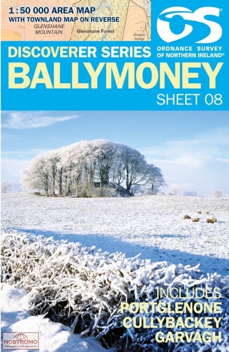 08 BALLYMONEY | carte de randonnée OSNI
