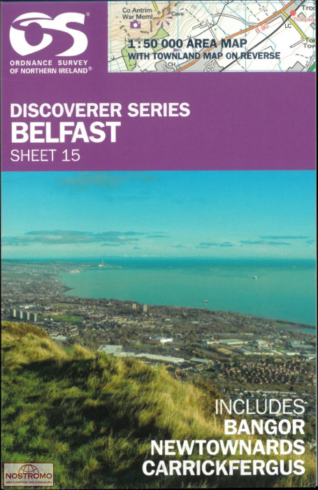 15 BELFAST | carte de randonnée OSNI