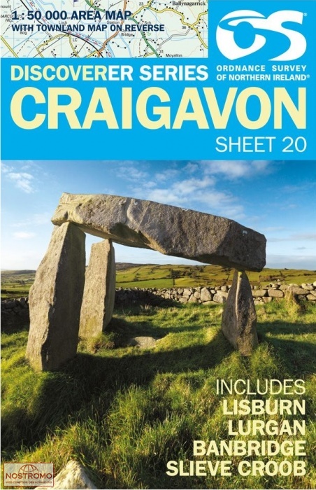 20 CRAIGAVON | carte de randonnée OSNI