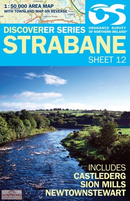 12 STRABANE | carte de randonnée OSNI