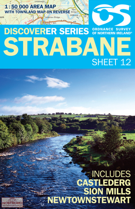 12 STRABANE | carte de randonnée OSNI