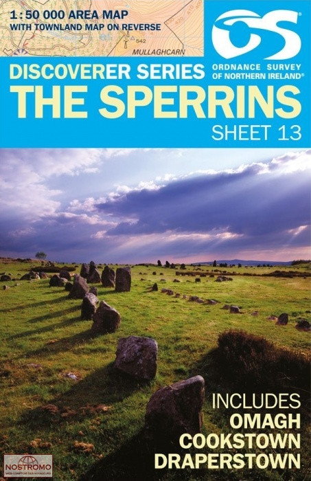 13 THE SPERRINS | carte de randonnée OSNI