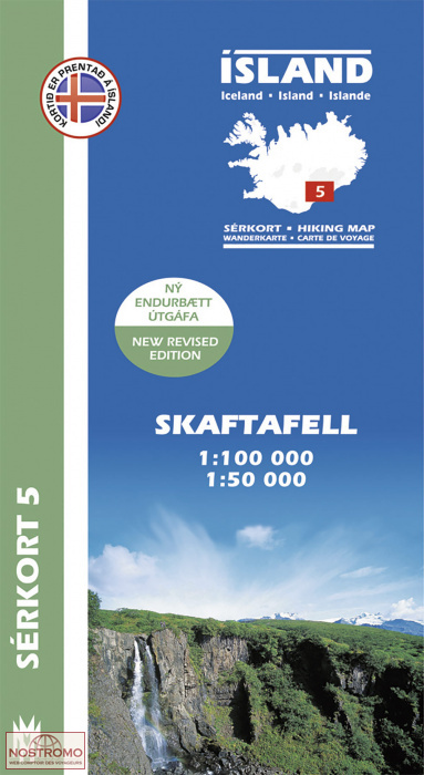05 SKAFTAFELL | Mal og Menning hiking map
