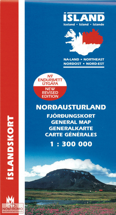 2 ICELAND NORTHEAST | Mal og Menning travel map