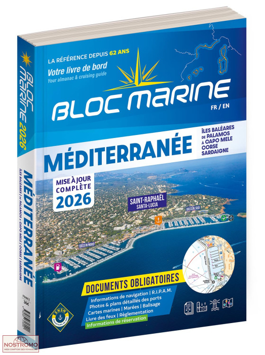 BLOC MARINE MÉDITERRANÉE | guide nautique le Figaro Nautisme