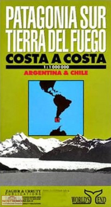 PATAGONIA SOUTH - TIERRA DEL FUEGO | Zagier & Urruty | road map