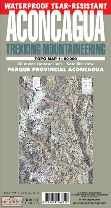 ACONCAGUA | Zagier & Urruty trekking map
