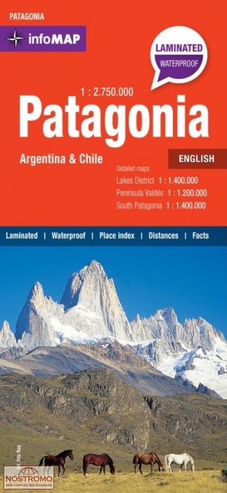 PATAGONIA | Infomap/Ningit travel map
