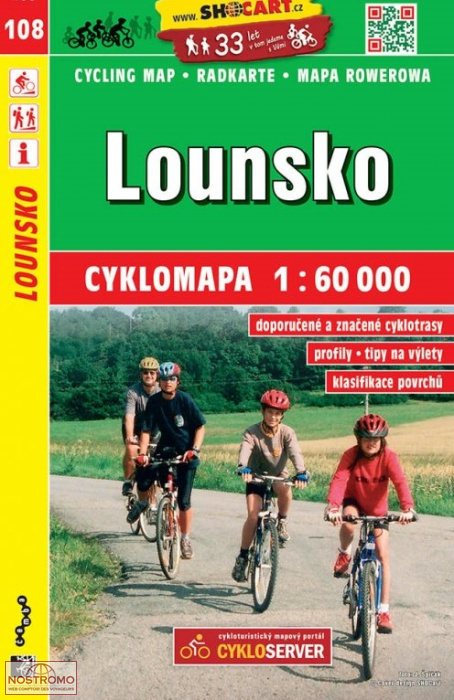 108 LOUNSKO | Shocart cycling map