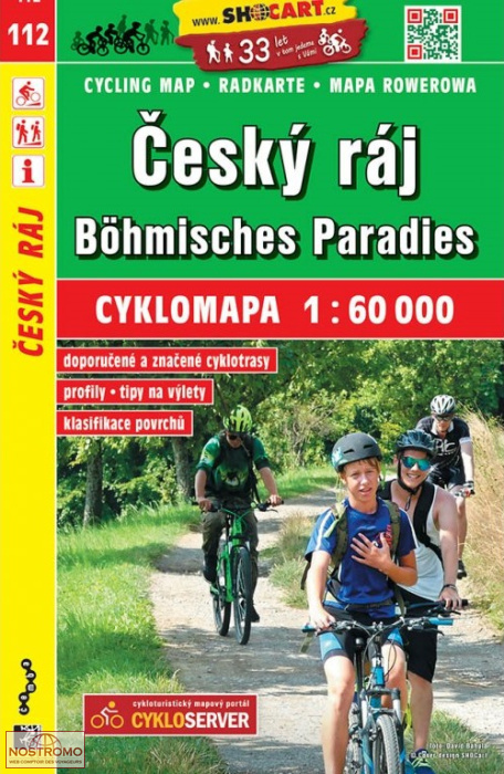 112 ČESKÝ RÁJ | Shocart cycling map