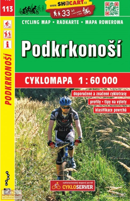 113 PODKRKONOŠÍ | Shocart cycling map