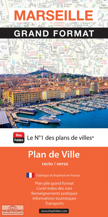 MARSEILLE | Blay Foldex street map