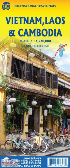 VIETNAM - LAOS - CAMBODIA | ITMB travel map