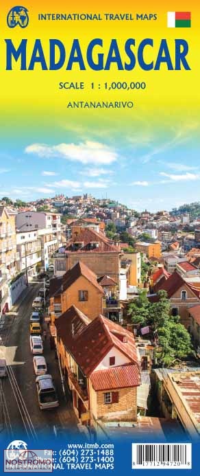 MADAGASCAR | carte touristique ITMB