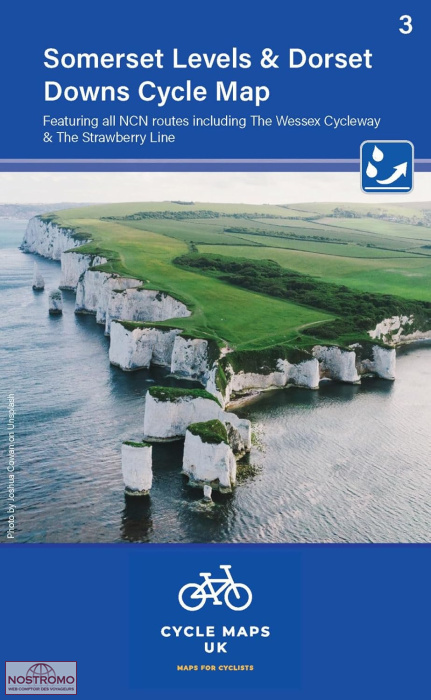 03 SOMERSET LEVELS & DORSET DOWNS | Cycle Map cycling map