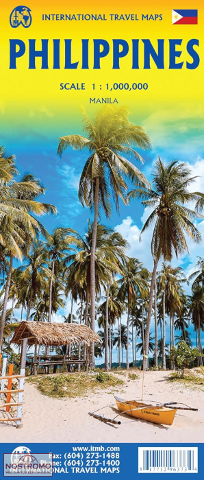PHILIPPINES | carte touristique ITMB