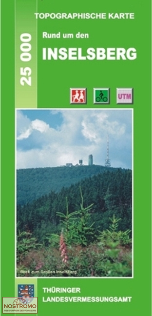 06 RUND UM DEN INSELSBERG | carte de randonnée TL