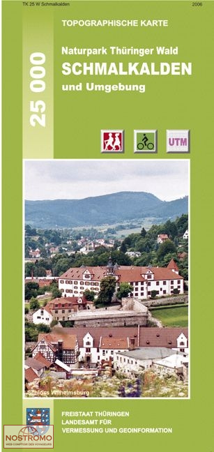 09 SCHMALKALDEN | carte de randonnée TL