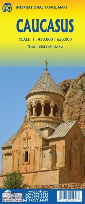 CAUCASE | carte touristique ITMB