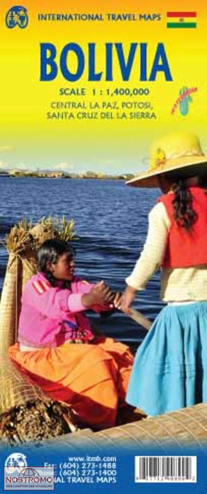 BOLIVIE | carte touristique ITMB