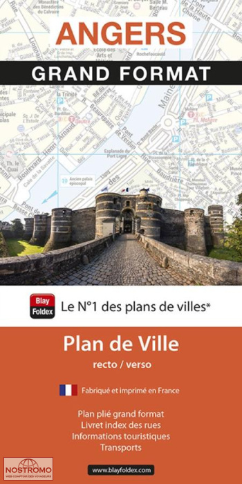 ANGERS | Blay Foldex street map