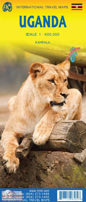 OUGANDA | carte touristique ITMB