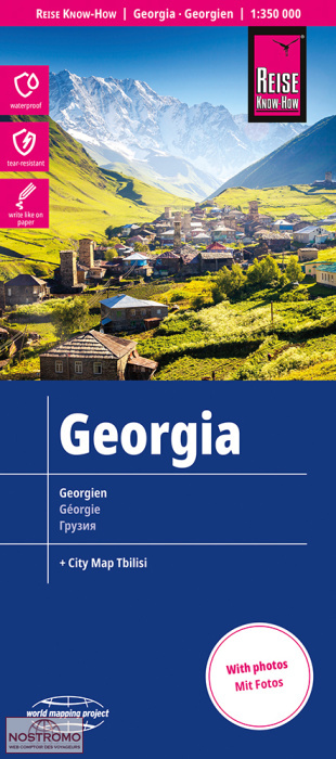 GEORGIA | Reise Know How road map