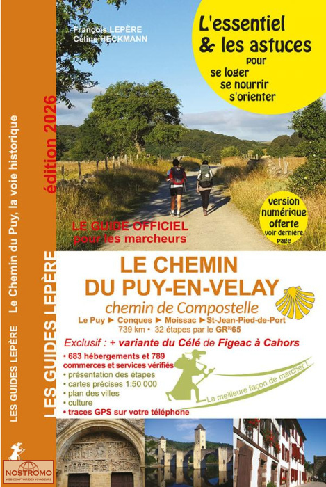 LE CHEMIN DU PUY-EN-VELAY | guide de pélerinage Lepère