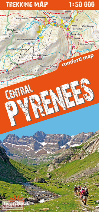CENTRAL PYRENEES | Terraquest hiking map