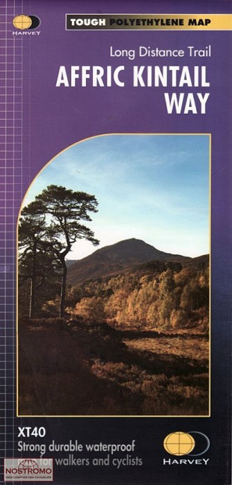 AFFRIC KINTAIL WAY | Harvey hiking map