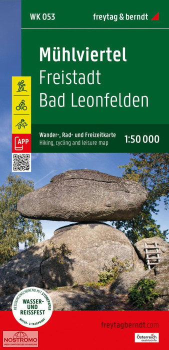 WK053 MÜHLVIERTEL | Freytag & Berndt hiking map