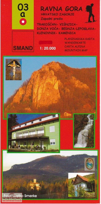 03A RAVNA GORA | carte de randonnée Smand