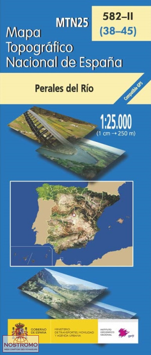 582-2 PERALES DEL RÍO | carte topographique CNIG