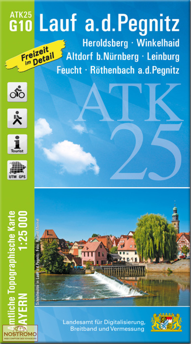 ATK25 - G10 LAUF AN DER PEGNITZ | LDBV hiking map