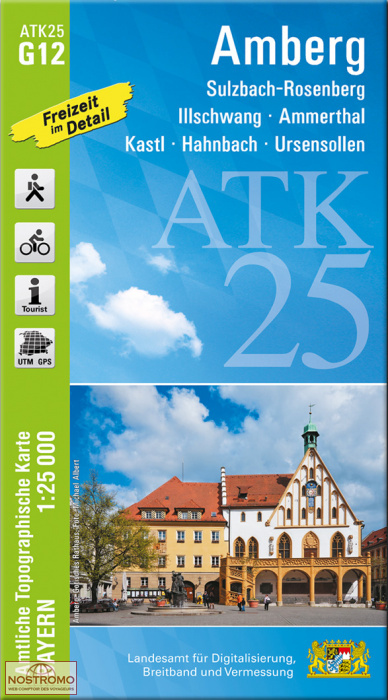 ATK25 - G12 AMBERG | LDBV hiking map