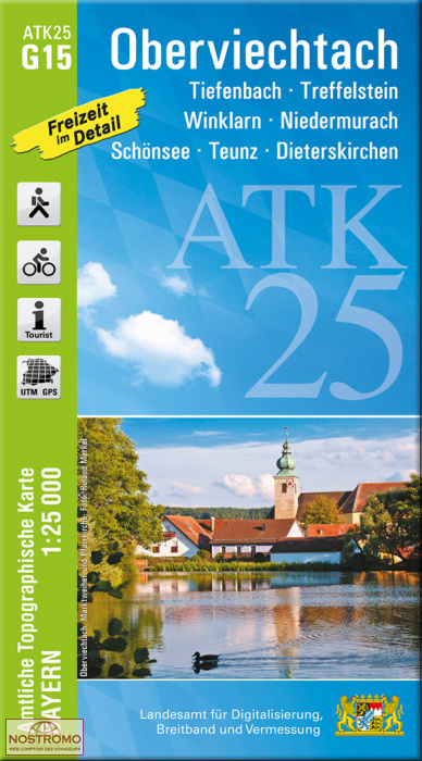 ATK25 - G15 OBERVIECHTACH | LDBV hiking map