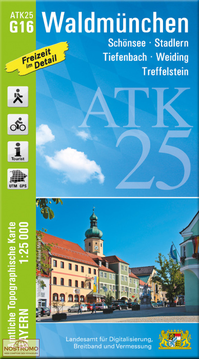 ATK25 - G16 WALDMÜNCHEN | LDBV hiking map