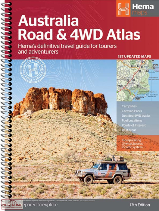 AUSTRALIA ROAD & 4WD ATLAS | Hema road atlas