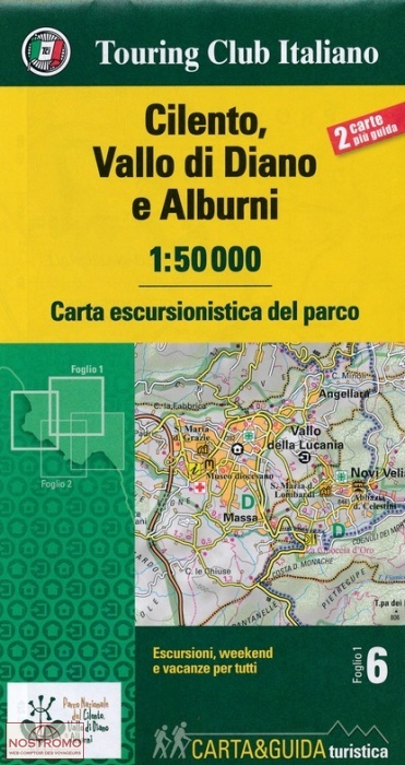CILENTO - VALLO DI DIANO - ALBURNI | TCI travel maps