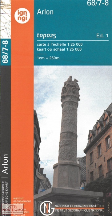 68/7-8 ARLON | carte topographique NGI/IGN