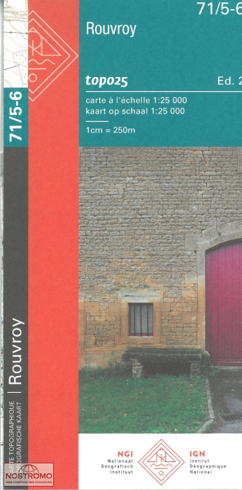 71/5-6 ROUVROY | NGI/IGN topographical map