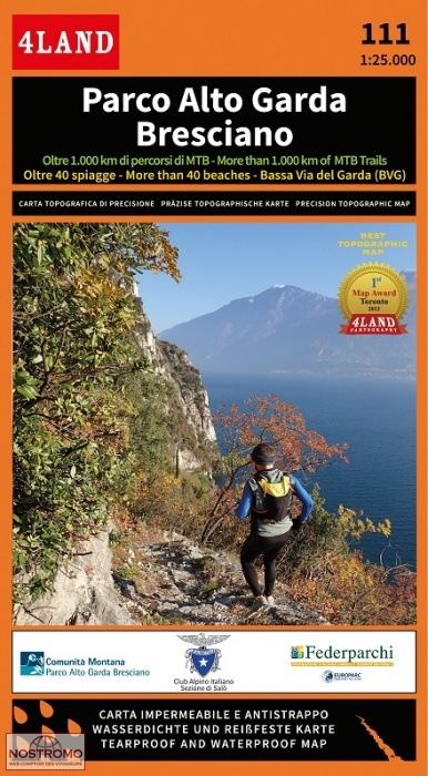 111 PARCO ALTO GARDA BRESCIANO | 4Land hiking map