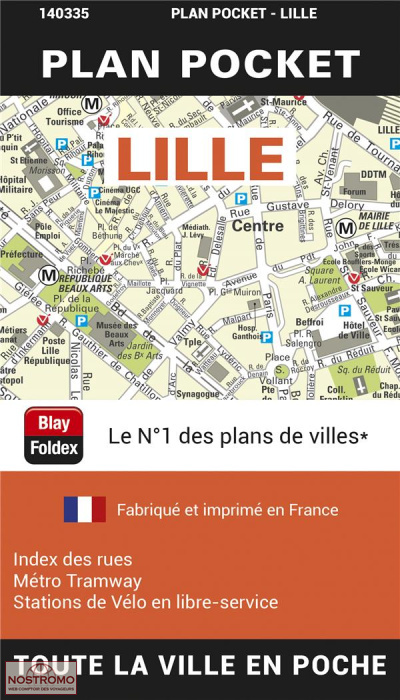 LILLE | Blay Foldex street map