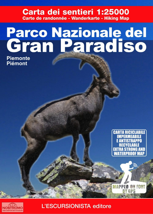 PARCO NAZIONALE DEL GRAN PARADISO | l'Escursionista hiking maps