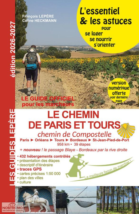 LE CHEMIN DE PARIS ET TOURS VERS L'ATLANTIQUE | Lepère hiking guide