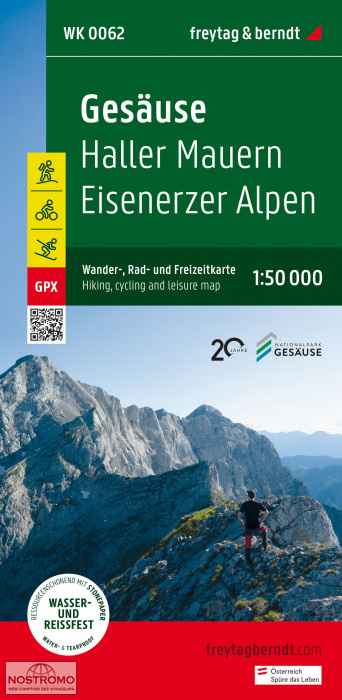 WK0062 GESÄUSE |  hiking map Freytag & Berndt
