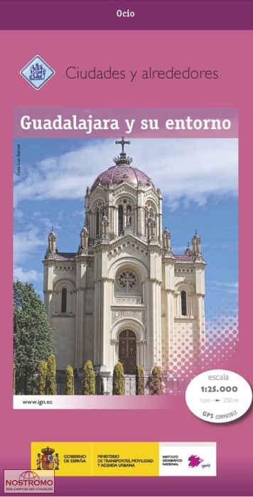 GUADALAJARA AND SURRONDINGS | CNIG topographical map