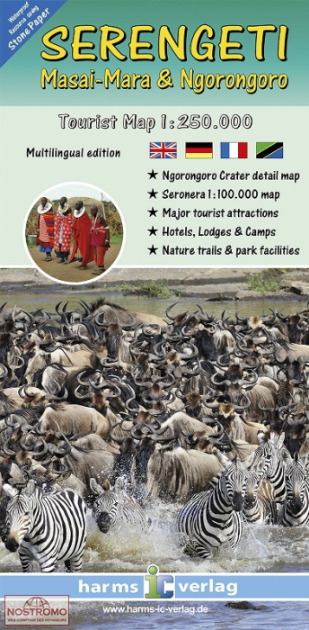 SERENGETI | carte touristique Harms