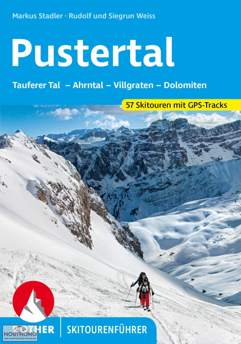 PUSTERTAL | guide de randonnée à skis Rother