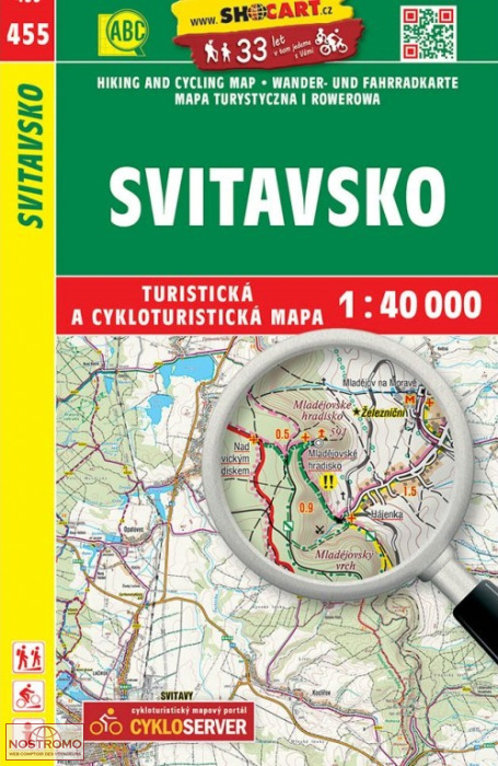 455 SVITAVSKO | Shocart hiking map